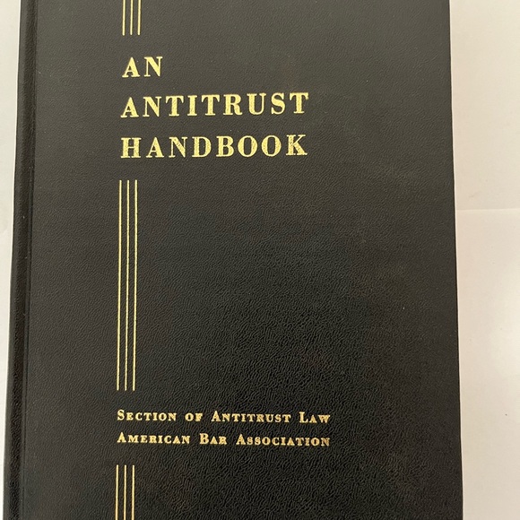 AN ANTITRUST HANDBOOK. Section Of Antitrust LAW - American Bar Association - Picture 11 of 14